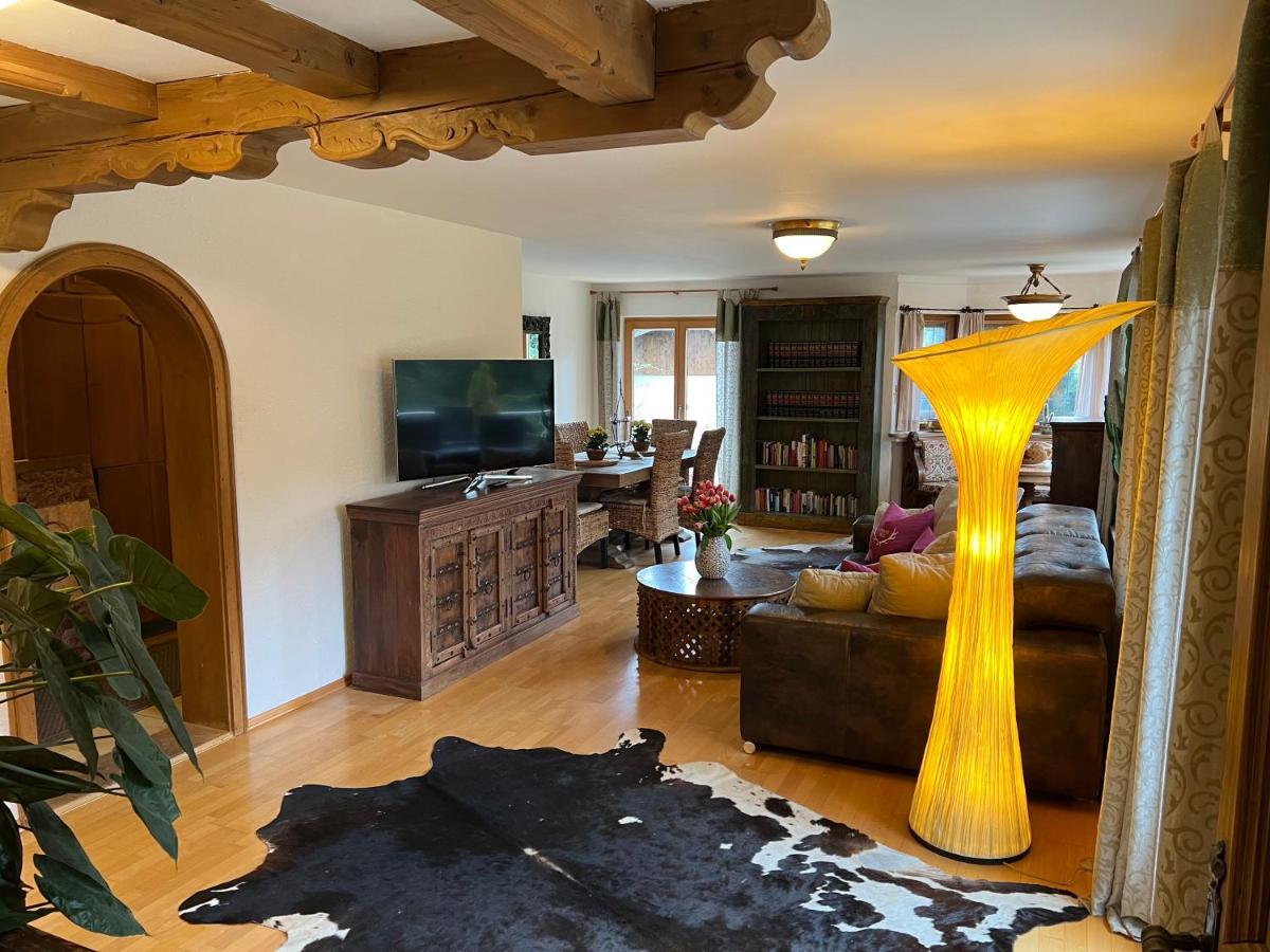Alpen Suite Tegernsee - Grosse Sonnenterasse Und Idyllischer Garten Bad Wiessee Eksteriør bilde